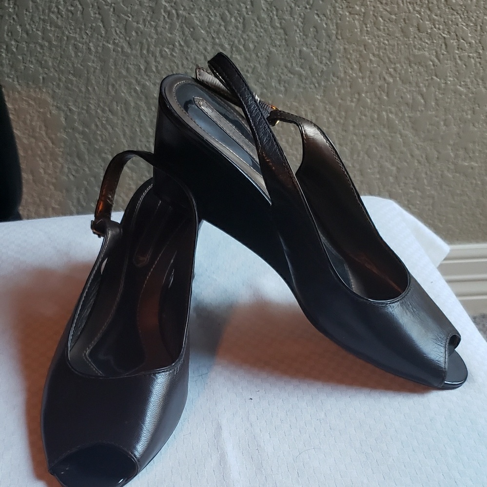 Dark Brown Wedges